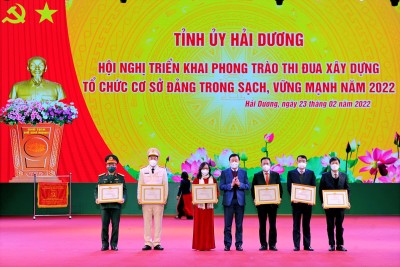 Triển khai phong trào thi đua xây dựng tổ chức Đảng trong sạch, vững mạnh