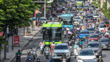 Hà Nội chuyển đổi 100% xe buýt điện, sử dụng năng lượng xanh từ năm 2025 để giảm khí thải