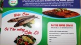 Công bố nhãn hiệu tập thể cá thu nướng Cửa Lò