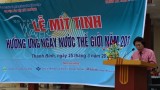 Hải Dương: Mít tinh hưởng ứng Ngày Nước thế giới 2014