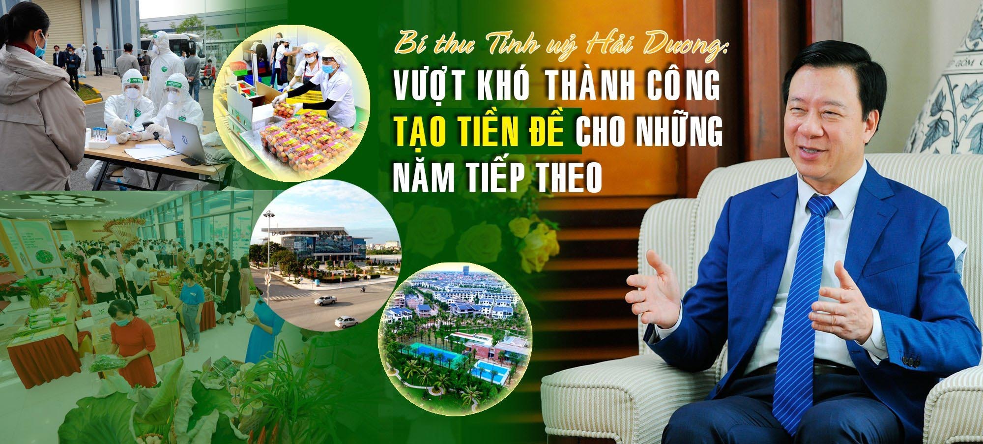 Bí thư Tỉnh ủy Hải Dương: Vượt khó thành công tạo tiền đề cho những năm tiếp theo