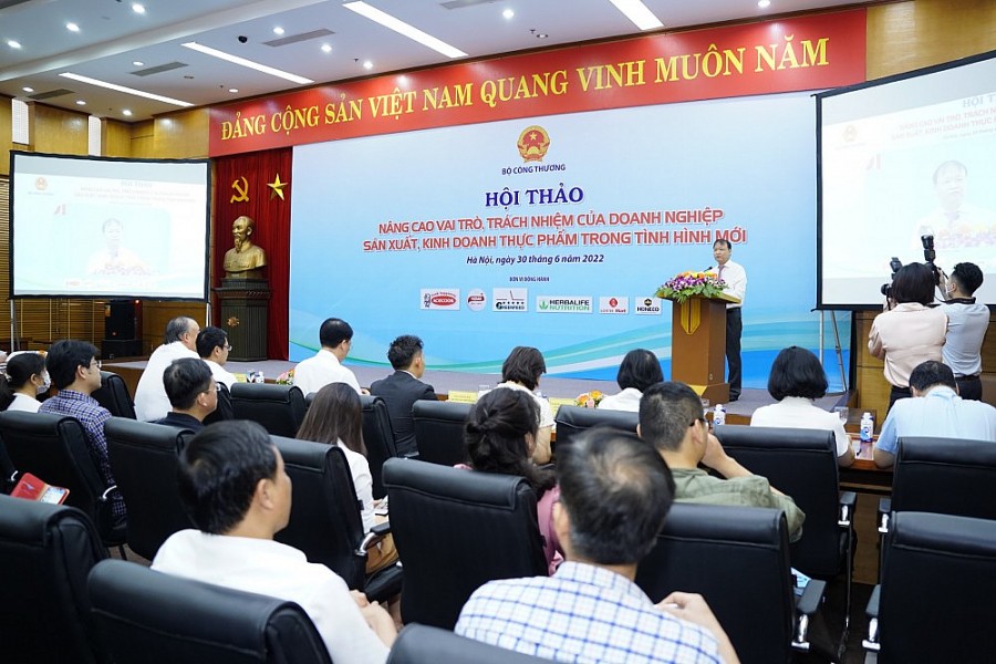 Hội thảo Nâng cao trách nhiệm doanh nghiệp, thúc đẩy sản xuất kinh doanh thực phẩm an toàn