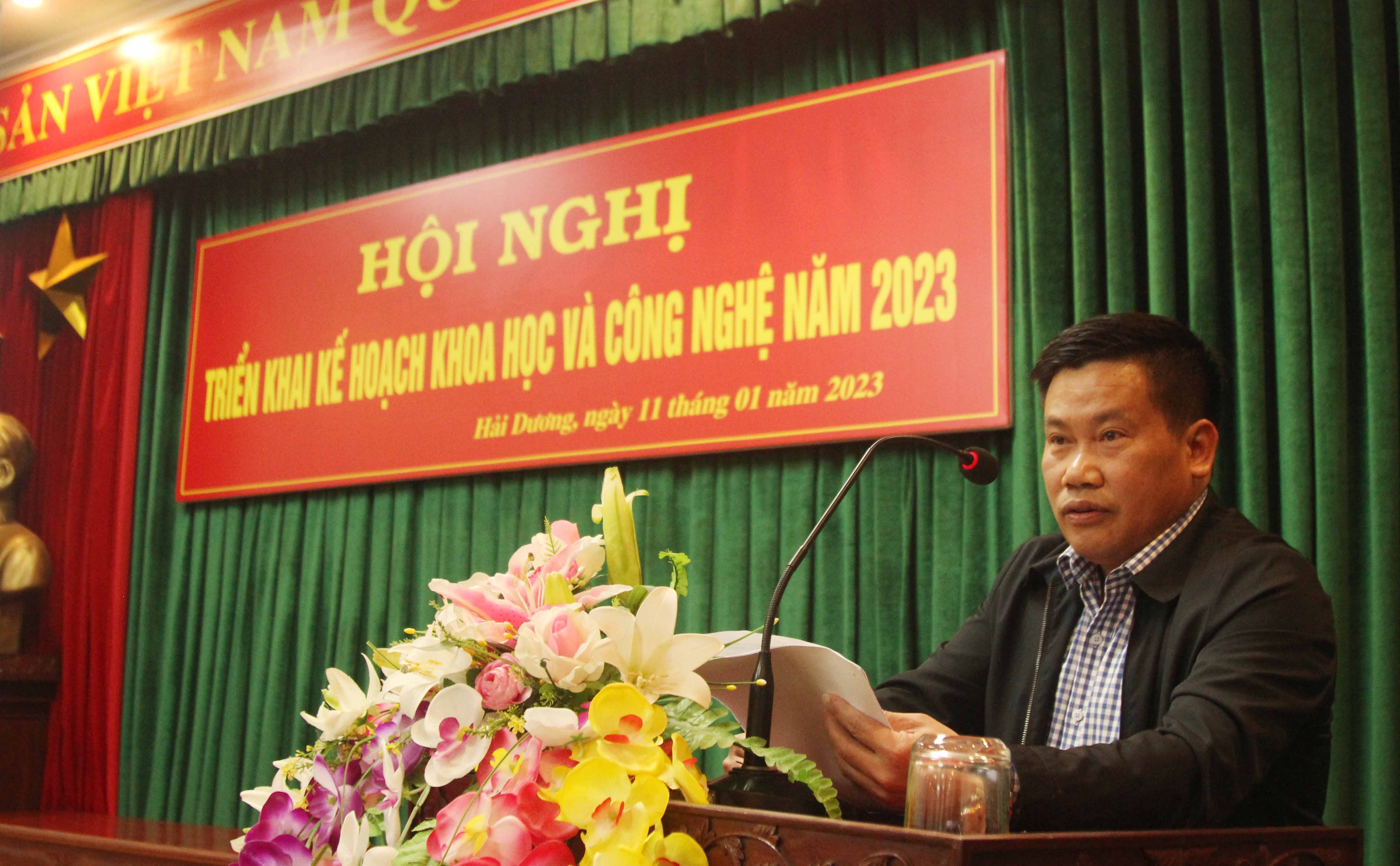 Triển khai 18 nhiệm vụ khoa học và công nghệ bắt đầu thực hiện từ năm 2023