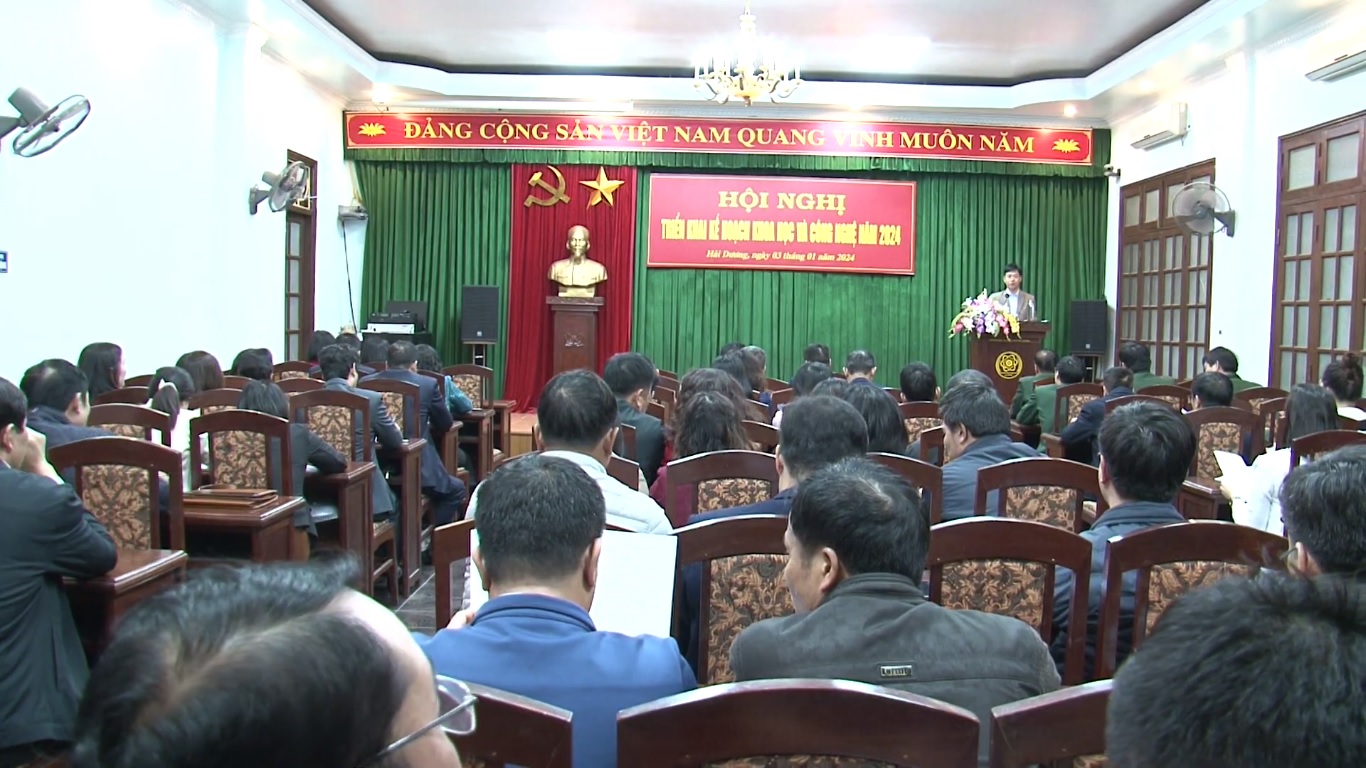 Video Clip: Triển khai kế hoạch khoa học và công nghệ năm 2024