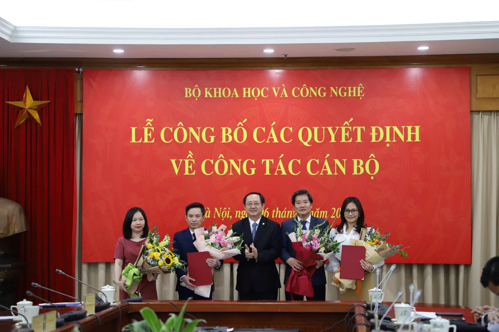 Bộ Khoa học và Công nghệ điều động, bổ nhiệm lãnh đạo một số đơn vị thuộc Bộ