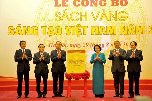 Công bố Sách vàng Sáng tạo Việt Nam 2016