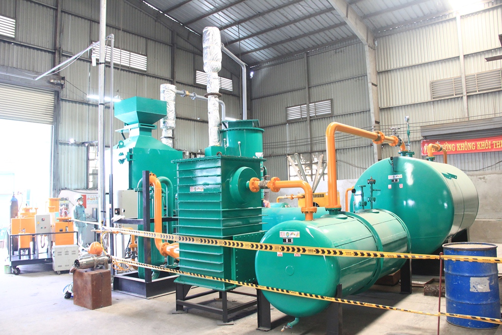 Việt Nam chế tạo thành công máy tạo ra điện từ rác
