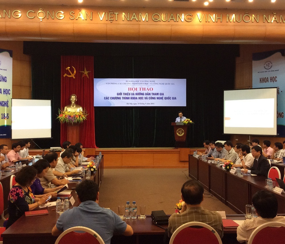 Triển khai các chương trình Khoa học và công nghệ quốc gia trong giai đoạn mới