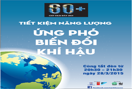 Tổ chức các hoạt động hưởng ứng Giờ Trái đất 2015