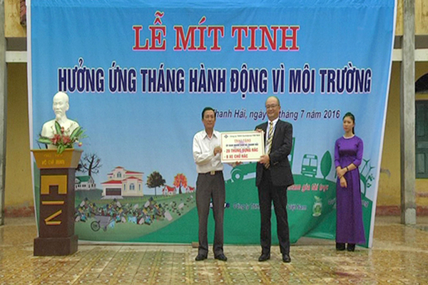 Hưởng ứng “Thánh hành động vì môi trường” năm 2016