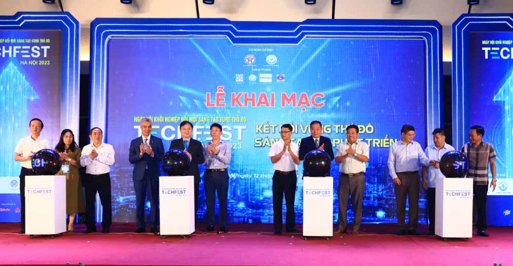 Techfest Hanoi 2023: “Hà Nội kết nối Vùng Thủ đô - sáng tạo và phát triển”