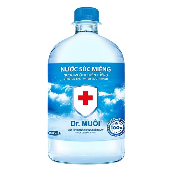 Cục Quản lý Dược đình chỉ lưu hành toàn quốc sản phẩm nước súc miệng Dr. Muối