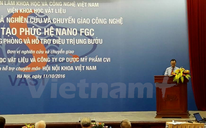 Việt Nam chế tạo thành công phức hệ Nano FGC điều trị ung thư