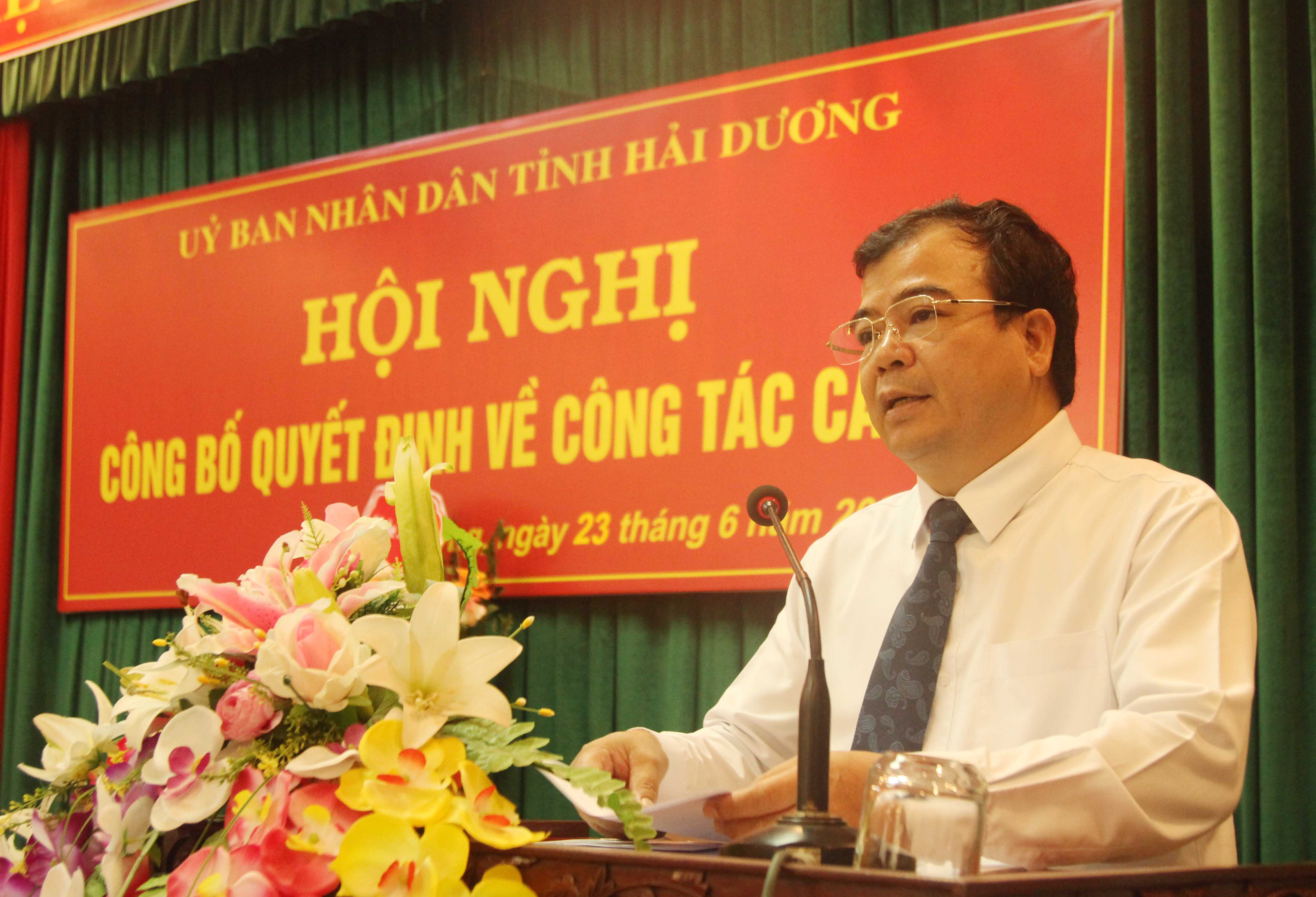 Sở Khoa học và Công nghệ có lãnh đạo mới