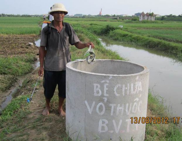 Mô hình quản lý thuốc bảo vệ thực vật trên rau tại xã Hiến Thành, huyện Kinh Môn