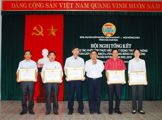 Hội Nông dân tỉnh Hải Dương với dự án cấp nước sạch và vệ sinh nông thôn