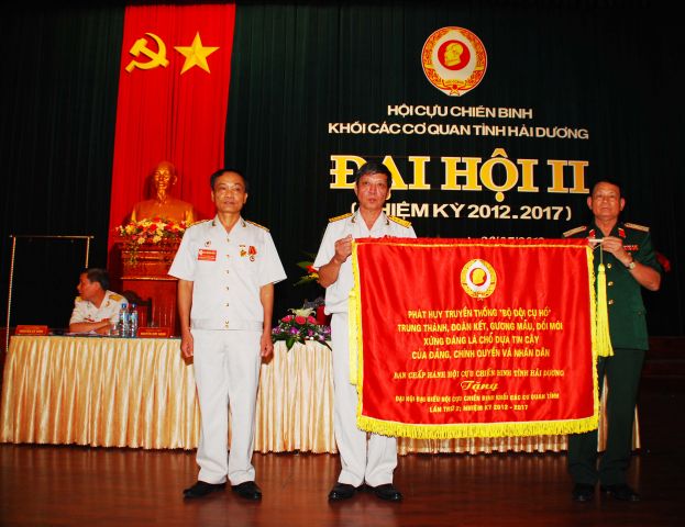 Đại hội Hội cựu chiến binh các cơ quan tỉnh lần thứ II nhiệm kỳ 2012 – 2017.
