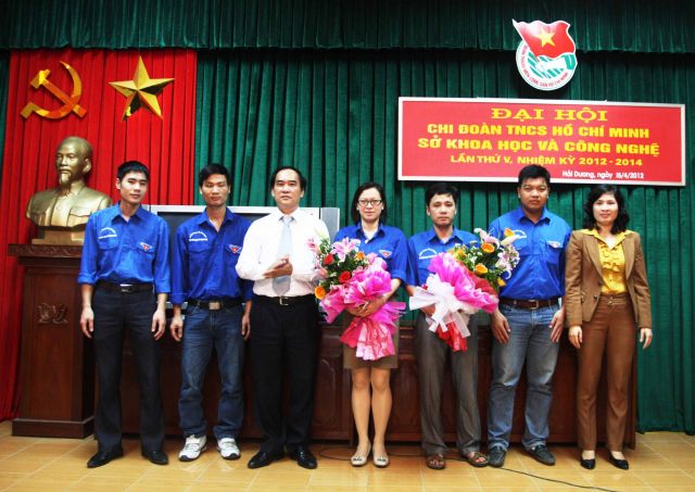 Đại hội đoàn thanh niên cộng sản Hồ Chí Minh Sở Khoa học và Công nghệ lần thứ V nhiệm kỳ 2012 – 2014.