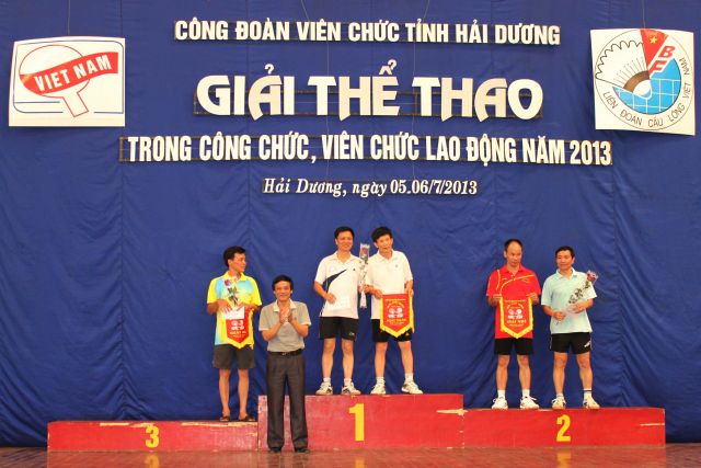 Giải thể thao trong công chức, viên chức, lao động năm 2013