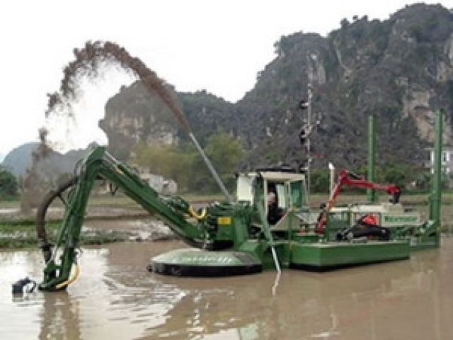 Chế tạo thành công tàu hút bùn và cát đa địa chất