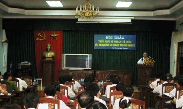 Hội thảo triển khai Kế hoạch khung Tổ chức xử lý rơm, rạ thành phân bón hữu cơ trên địa bàn toàn tỉnh giai đoạn 2011-2015