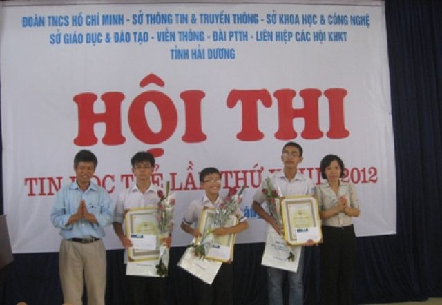 Trao giải Hội thi 