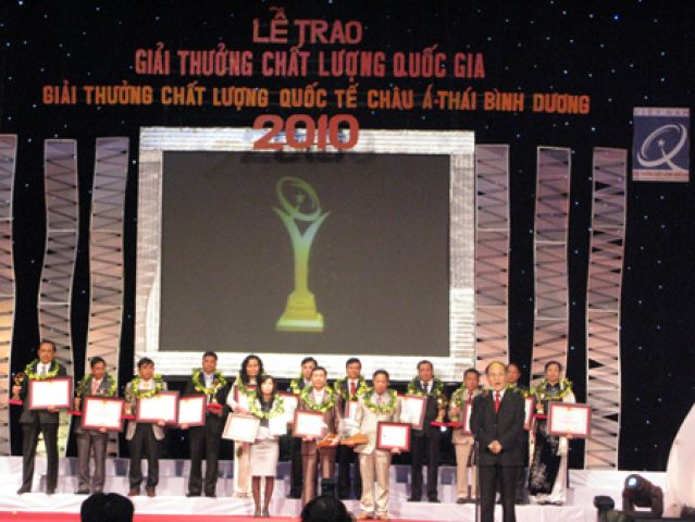 Lễ trao giải thưởng Chất lượng Quốc gia 2010