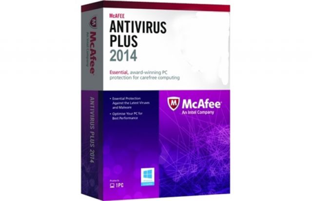 McAfee cung cấp miễn phí bản AntiVirus Plus 2014